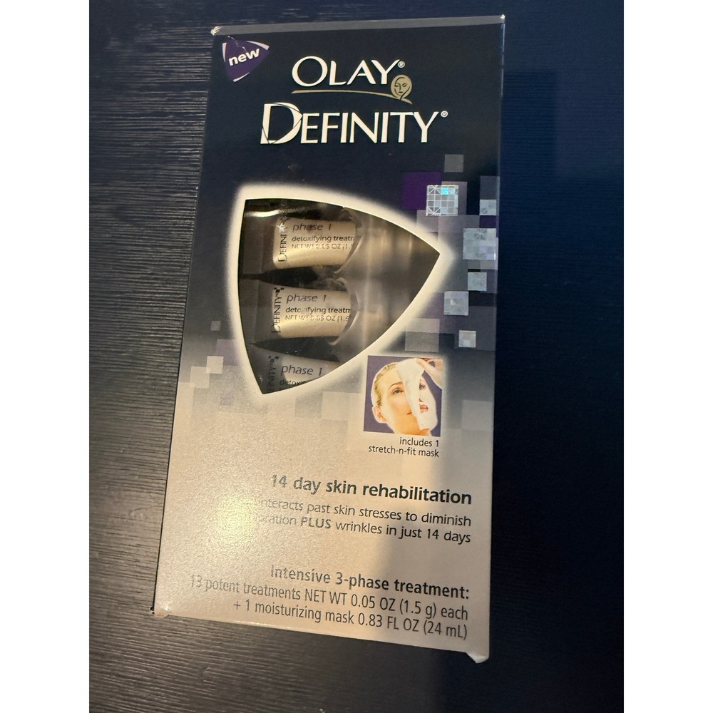 Sealed Olay Definity 14 Day Skin Rehabilitation‎ Intensive 3-phase treatment new
